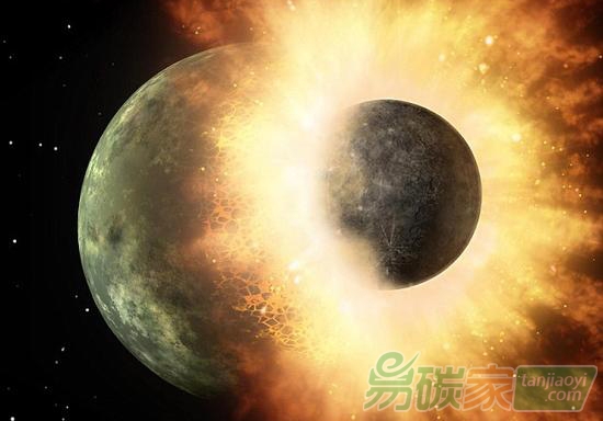 行星碰撞促使地球生命誕生?地球碳元素來(lái)自太空?