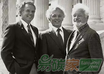 美國環(huán)保協(xié)會(huì)的其中三位創(chuàng)始人